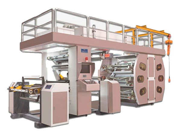 Central Drum Flexo Printing Machine (150-180m/min)